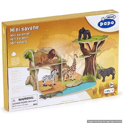 Papo Mini Isiplay Savannah