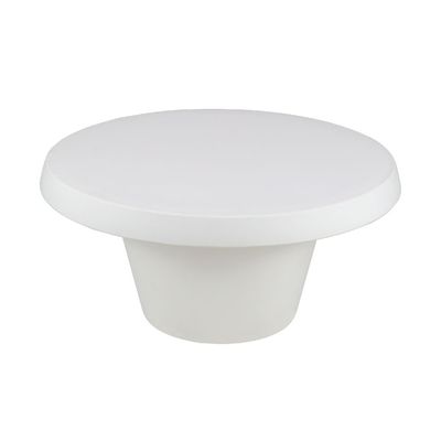 Tramontina Cona White Polyethylene Coffee Table-White