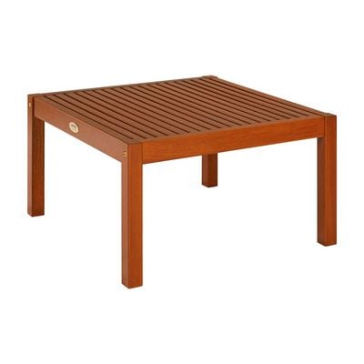 Tramontina Terrazzo Fitt Square Coffee Table in Light Natural Finished Brazilian Jatobá Wood 64 X 64 X 38cm-Wood