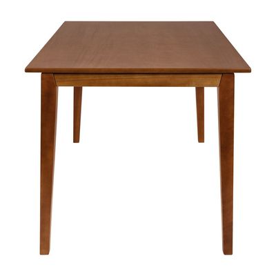 Tramontina London Rectangular Table  in Almond-Colored Brazilian Tauari Wood-Wood