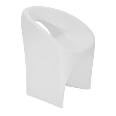 Tramontina Jet White Armchair in Polyethylene-White Tramontina Jet White Armchair in Polyethylene-White