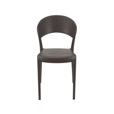 Tramontina Sissi Brown Polypropylene and Fiberglass Chair-Brown
