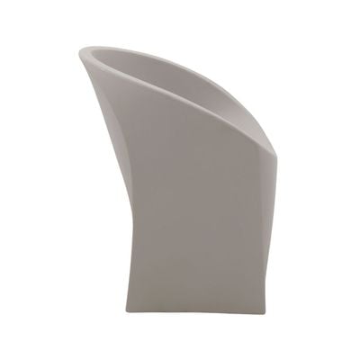 Tramontina Jet Armchair in Concrete-Colored Polyethylene-Concrete