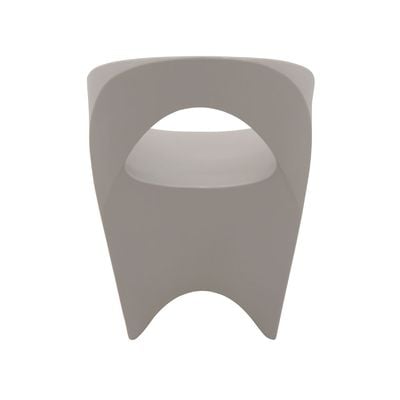 Tramontina Jet Armchair in Concrete-Colored Polyethylene-Concrete