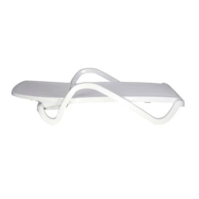 Tramontina Copacabana White Polypropylene Sunlounger-White