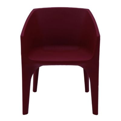 Tramontina Paco ECO Burgundy I'm Green Bio-Based Polyethylene Armchair-Green