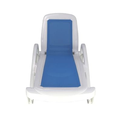 Tramontina Cancún Blue Polypropylene Sunlounger-Blue