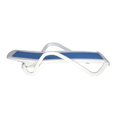 Tramontina Cancún Blue Polypropylene Sunlounger-Blue