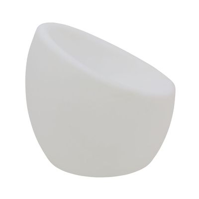 Tramontina Oca Lumiére White Armchair in Polyethylene With LED Bulb-White
