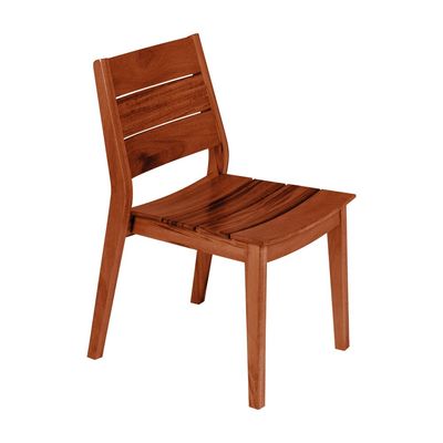 Tramontina Toscana Chair in Brazilian Muiracatiara Wood With Eco Clear Finish-Wood