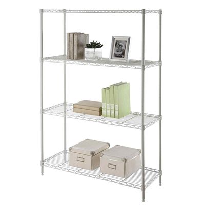 CamelTough Wire Rack 4 Shelf Adjustable Storage Rack-L 90 x W 35 x H 135 cm 600 Lbs-HTC-WR603