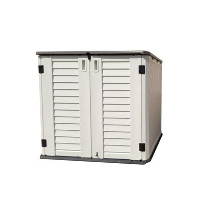 Camel Tough Outdoor Storage Cabinet with shelf, Heavy Duty, 964 Litres,Horizontal Shed-HTCCT-634