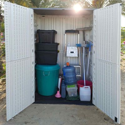 Camel Tough Outdoor Storage Cabinet, Heavy Duty, Extra Large Size, 1854 Litres,Vertical Shed-HTCCT-632