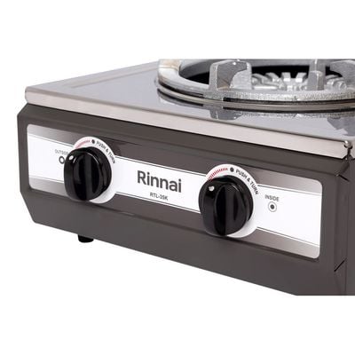 Rinnai 1 Burner | Heavy Duty Mega Flame Gas Stove | Stainless Steel | RTL35K