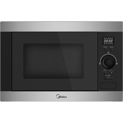 Midea Built In Microwave Oven 25 Litres,  Silver-Black Color