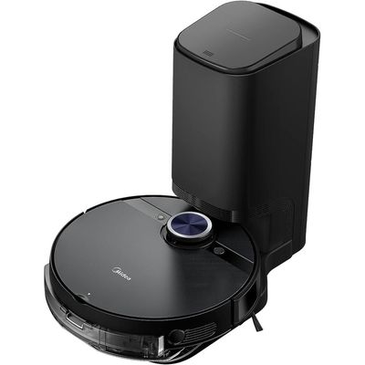 Midea Robot Vacuum Cleaner | Auto Return Charge | Dust Bin Station | 5200mAh Battery | S8+