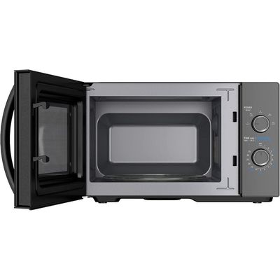 Midea 25 Liters Solo Microwave Oven | 5 Power Levels | 800W | Child-Safety-Lock | Defrost Function | 35 Minutes Timer | Fast Reheat | Pull Open Door Handle | Good for Home & Office | Black | MM8P022KG-BK