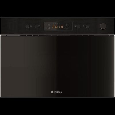 Ariston Built In 22L Microwave Oven | LCD Display | Defrost Reheat and Grilling | Stainless Steel | Auto Menu | Child Lock & Auto Clean Function | Made In Italy | 1900W | 700W Grill | Inox | MN313IXA