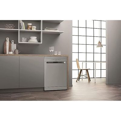 Ariston 13 Place Setting Dishwasher | Made in Poland | LFC2B19XUK | Inox Color