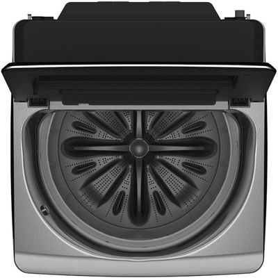 Hitachi Premium 25kg Top Load Washing Machine | Dual Jet | 16 Programs Fully Automatic Washer | Abaya Wash Program | Powered Inverter | Auto Self Clean | Easy Touch Control | Restart | SFP250ZFV3CGXSS