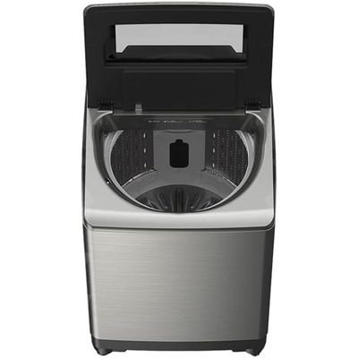 Hitachi Premium 25kg Top Load Washing Machine | Dual Jet | 16 Programs Fully Automatic Washer | Abaya Wash Program | Powered Inverter | Auto Self Clean | Easy Touch Control | Restart | SFP250ZFV3CGXSS