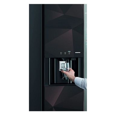 Hitachi 659 Ltr Side by Side Door Refrigerator| Premium Design | RM700VAGUK9XGBZ | Glass Bronze Color