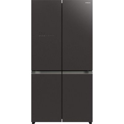 Hitachi 638Ltr Deluxe French Door Refrigerator | Bottom Freezer | RWB720VUK0GMG | Mauve Gray Color