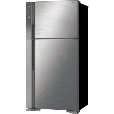 Hitachi 601L Inverter Refrigerator | RV760PUK7KBSL | Brilliant Silver Color