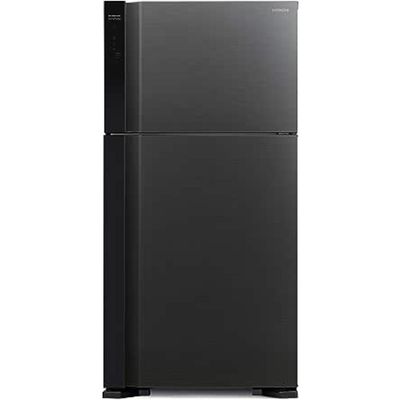 Hitachi fridge 565 Ltr inverter brilliant black, RV710PUK7KBBK