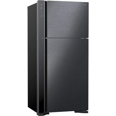 Hitachi fridge 565 Ltr inverter brilliant black, RV710PUK7KBBK