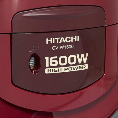 Hitachi  Canister Vacuum Cleaner 1600w, Wine Red, CVW160024CBSWR