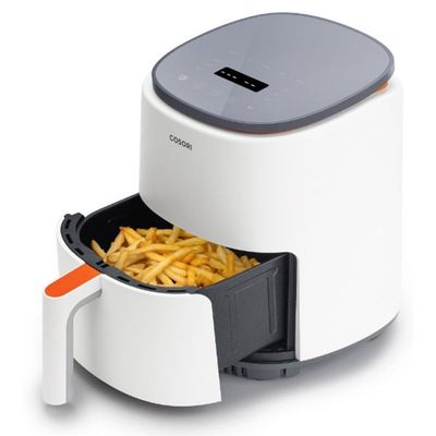 COSORI Lite 3.8L Smart Air Fryer | Up to 230℃ | 7 Functions | One-touch Operation | Online Recipes | White