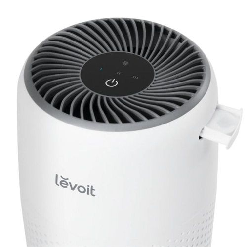 LEVOIT Core Mini Air Purifier | HEPA Filter | Fragrance Sponge | Removes Allergies, Dust, Odor, Pet Dander, Smoke | 3 Wind Speeds | White | For Home & Bedroom