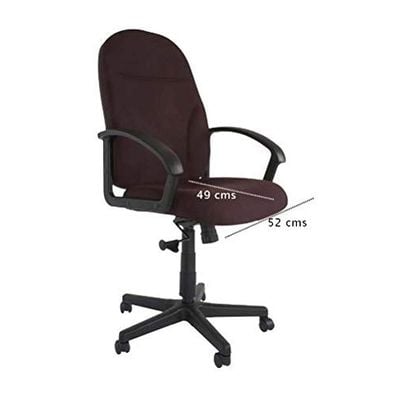 Helena 591 Chair Uk Office Chair With Fabric Seat and Back With Pu Armrest (High Back)