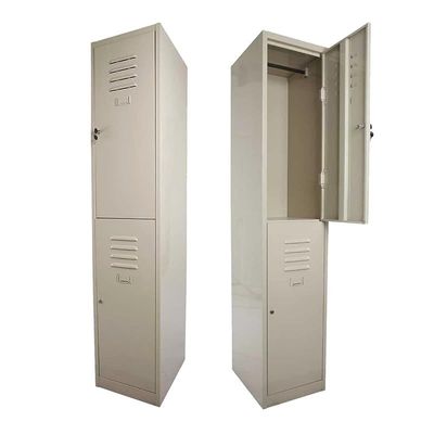 Victory Steel Japan Compartment Storage Steel Locker Filing Cabinet (Double Doors, Beige)