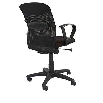 Scarlet 33536 Low Back Ergonomic Mesh Office Chair With Adjustable Armrest and Soft Arm Pad Synchronized Tilt Tension Mechanism and