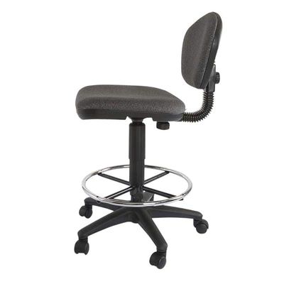 Mahmayi Sandra 1210DK Task Chair - Office Chair with Draft Kit, PP Back and Seat Frame and Double Wheel Rolling Castors (Grey)