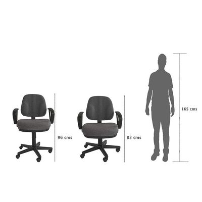 Debra 1380A Task Chair Grey
