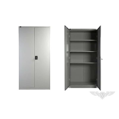 Victory Steel Japan OEM Mild Steel Filing Cupboard with Shelves Storage Compartment (GREY)