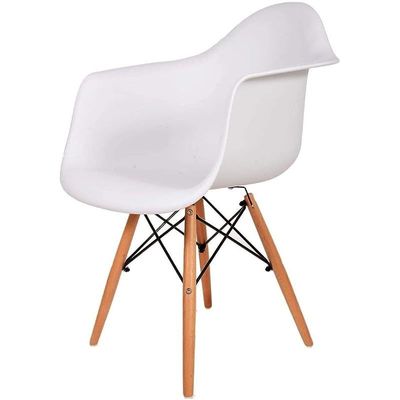 Office Chairs Plastic - White