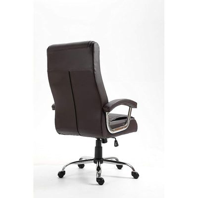 Ultimate Desk Chairs, Ergonomic Height Adjustable Office Chair with Armrest &amp; Back Comfort for Computer Workstation Home - (Plush High Back Black)