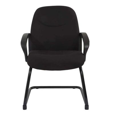 Iris 587 Office Executive Superior Fabric Visitor Chair (Black)