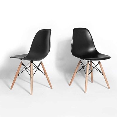Ultimate Eames Style DSW Dining Chair Pack of 2