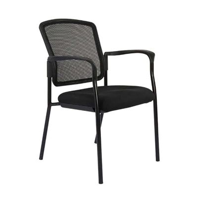 Erica 809NPF Visitors Chair Black Mesh