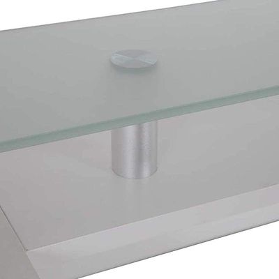 Harrera R06-14 Modern Reception Desk with Lockable 3 Drawer Filing Cabinet - White (140cm, White)