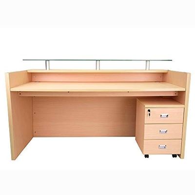 Harrera R06-18 Modern Reception Desk Oak