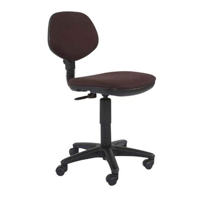 Mahmayi Sandra 1210 Task Chair - Office Chair with Height Adjustable Seat, PP Back and Seat Frame and Double Wheel Rolling Castors (Peat)