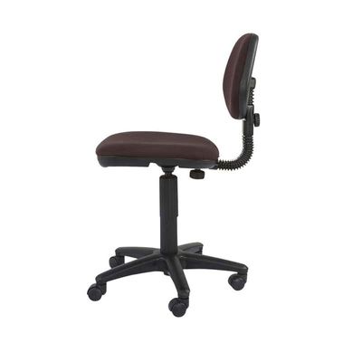 Mahmayi Sandra 1210 Task Chair - Office Chair with Height Adjustable Seat, PP Back and Seat Frame and Double Wheel Rolling Castors (Peat)