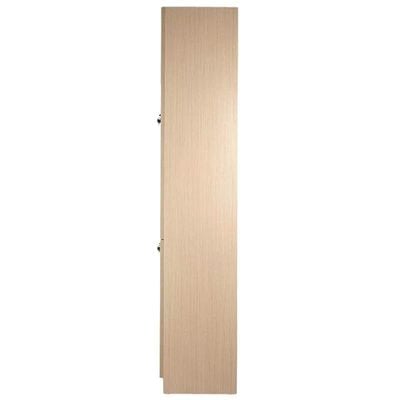 Argent 1123 Apple Cherry Full Height Bookshelf (Bookshelf Without Digital Lock, Oak)