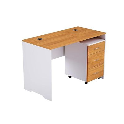 Zelda 246-14 Contemporary Office Desk, Walnut